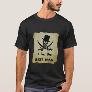 Camisa de Casamento Pirata Personalizada