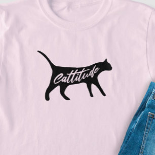 Camisa de cataratas para amantes de gatos Presen