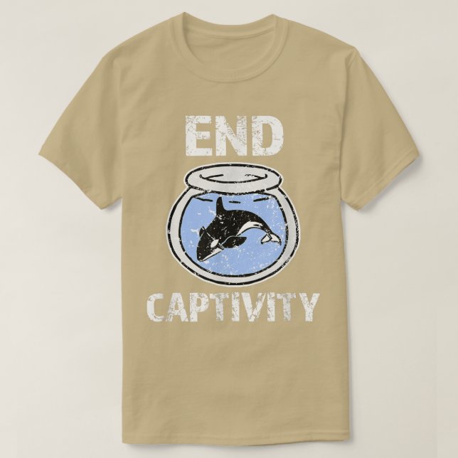 Camisa de cativeiro final - Liberte o aparato de O (Frente do Design)