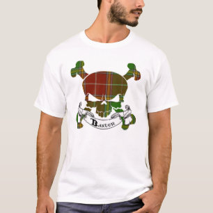 Camisa De Caveira Do Tartan