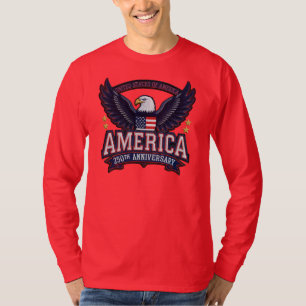 Camisa de Celebração do 250º Aniversário Americano