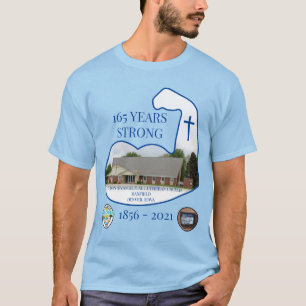 Camisa de Celebração do Aniversário da Igreja