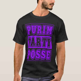 Camisa de celebração judaica divertida Purim Party