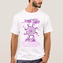 Camisa de Chakra da coroa