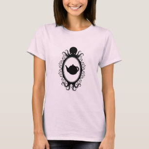 Camisa de chávena de chá numa aparição especial de