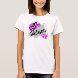 Camisa de Cheerleader personalizada em um Magaphon