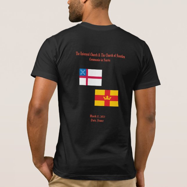 Camisa de Cheio da Igreja Sueca e Episcopal (Verso)