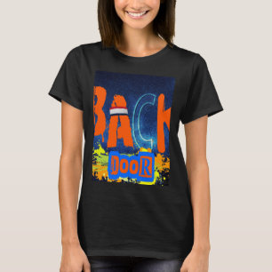 Camisa de chiffon com design “Química da porta tra