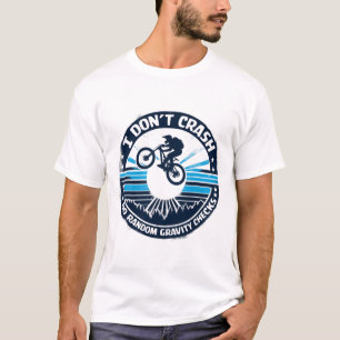 Camisa de Ciclismo Bicicleta Eu Não Sofro Acidente