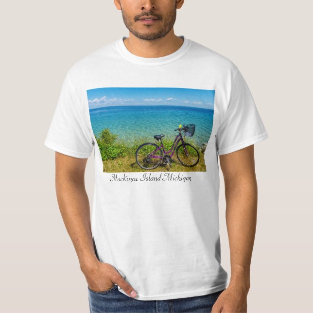Camisa de Ciclismo da Ilha Mackinac (Frente)