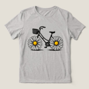 Camisa de Ciclismo Feminina Abstrata Bloom Ride