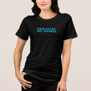 Camisa de Ciclismo Feminina Ironia turquesa