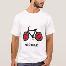 Camisa de ciclo do reciclar