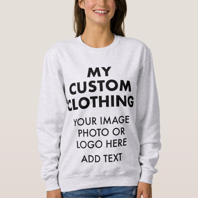 CAMISA DE CINZA DE LUZ DAS MULHERES Personalizadas (Frente)