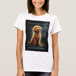 Camisa de Citação Cockapoo | Presente Elegante par