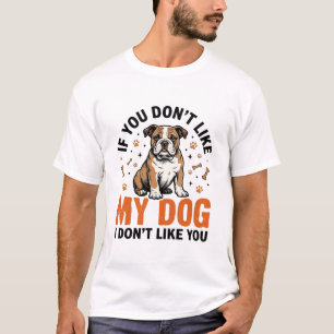 Camisa de Citação de Cachorro Engraçado Amante Vin