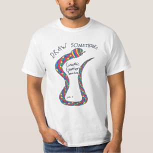 Camisa de Cobra de Gráfico de Peter Garter