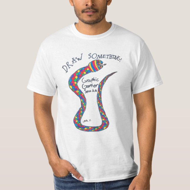 Camisa de Cobra de Gráfico de Peter Garter (Frente)