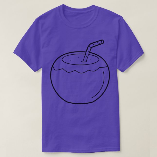 Camisa de coco 1 (Frente do Design)