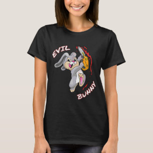 Camisa de Coelho Mau Halloween engraçado Coelhinho