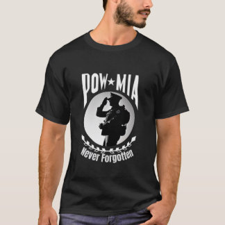 Camisa de colheita Pow Mia