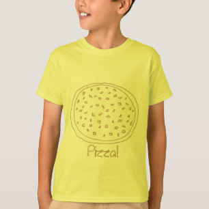 Camisa De Coloração - Dose De Pizza Com Tópicos