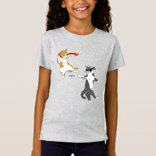 Camisa de combate de gatos