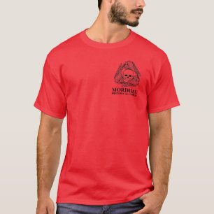 Camisa de Combate Histórica do Mordhau Vermelho Bá