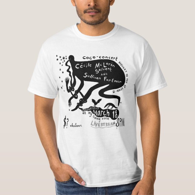 Camisa de concerto no Coco 1 (Frente)
