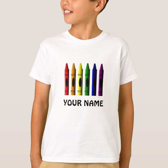 Camisa de conforto Crayon Kids Comfort (Frente)