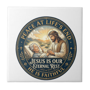 Camisa de conforto Jesus Hospice Fim de Vida Crist