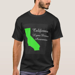 Camisa de Consciência da Doença de Lyme da Califór