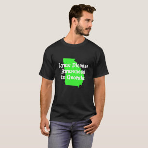 Camisa de Consciência da Doença de Lyme da Geórgia