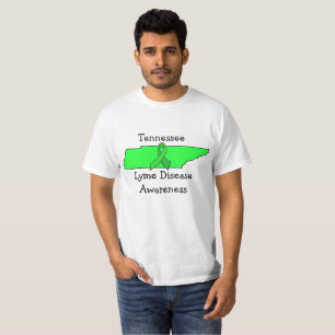 Camisa de Consciência da Doença de Lyme do Tenness