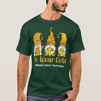 Camisa De Consciência Do Cancer Da Infância Nós Ve