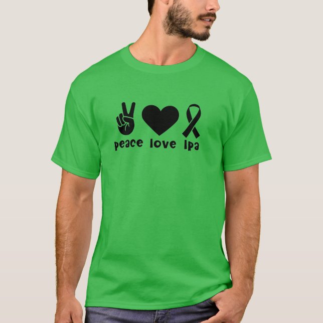 Camisa de consciência sobre o nanismo do LPA Peace (Frente)