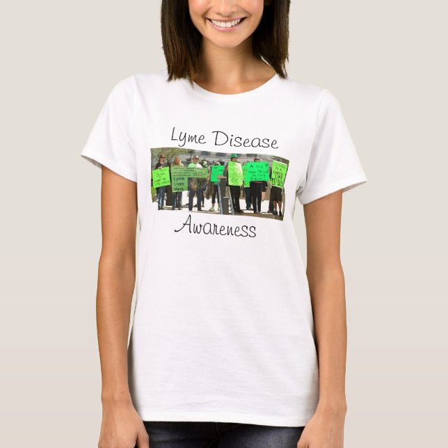 Camisa de Conscientização da Doença de Lyme (Frente)