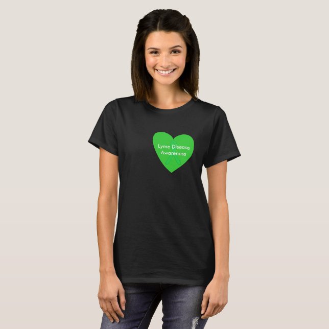 Camisa de Conscientização da Doença de Lyme (Frente Completa)