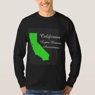 Camisa de Conscientização da Doença de Lyme da Cal