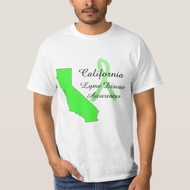 Camisa de Conscientização da Doença de Lyme da Cal (Frente)
