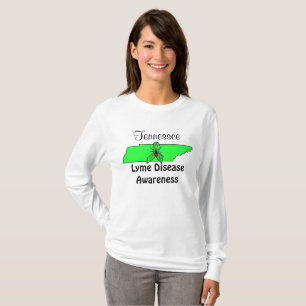 Camisa de Conscientização da Doença de Lyme do Ten