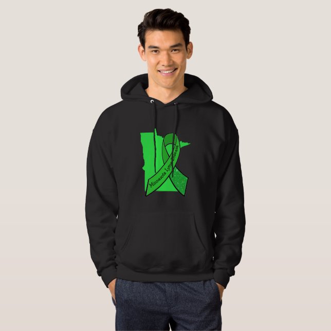 Camisa de Conscientização da Doença de Lyme em Min (Frente Completa)