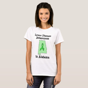 Camisa de Conscientização da Doença de Lyme no Ala