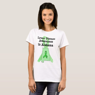 Camisa de Conscientização da Doença de Lyme no Ala