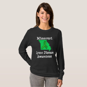 Camisa de Conscientização da Doença de Lyme no Mis