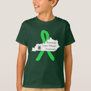 Camisa de Conscientização da Doença de Lyme para K
