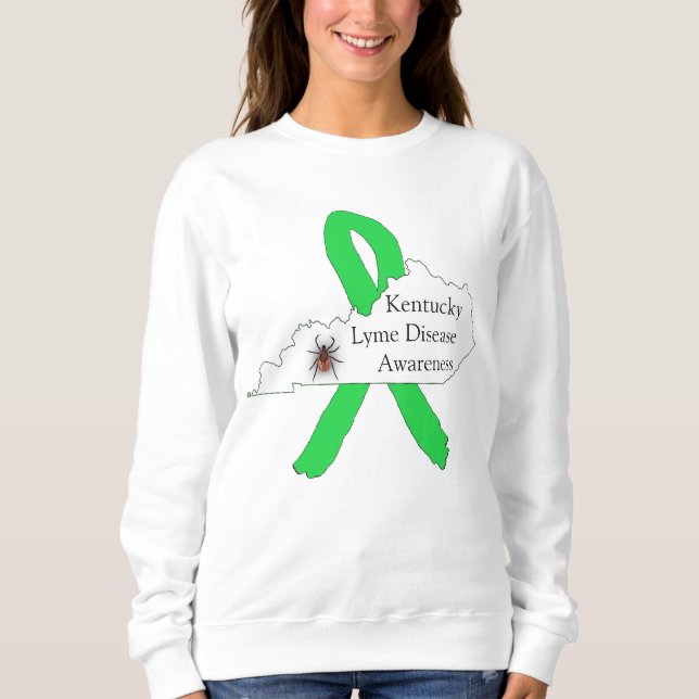 Camisa de Conscientização da Doença de Lyme para K (Frente)