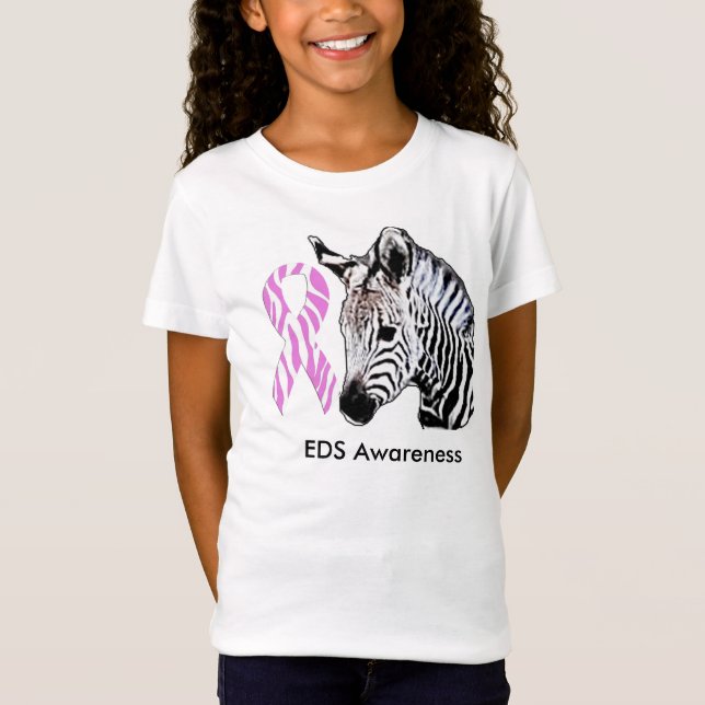 Camisa de Conscientização da Síndrome de Ehler Dan (Frente)