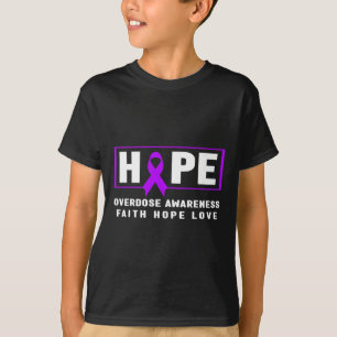 Camisa de Conscientização de Overdose - Esperança