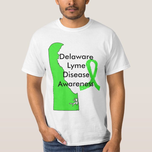 Camisa de Conscientização sobre Doença de Lyme em  (Frente)